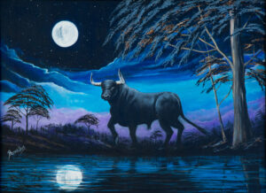 El Toro enamorado de la Luna