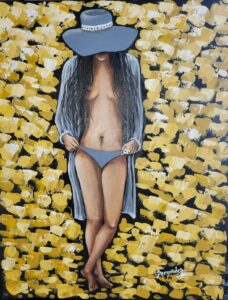 La dama del sombrero