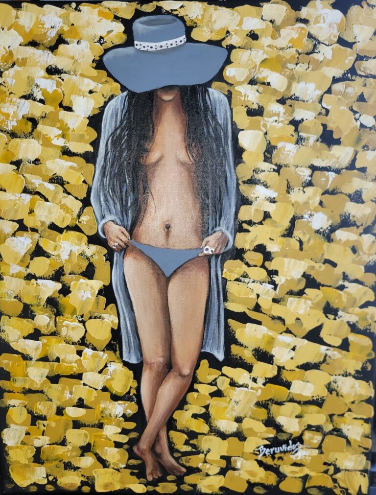 La dama del sombrero