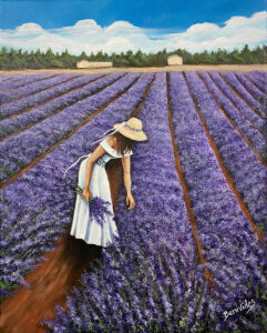 La recolectora de Lavanda