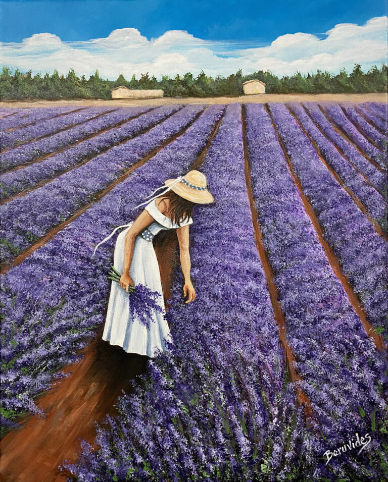 La recolectora de Lavanda