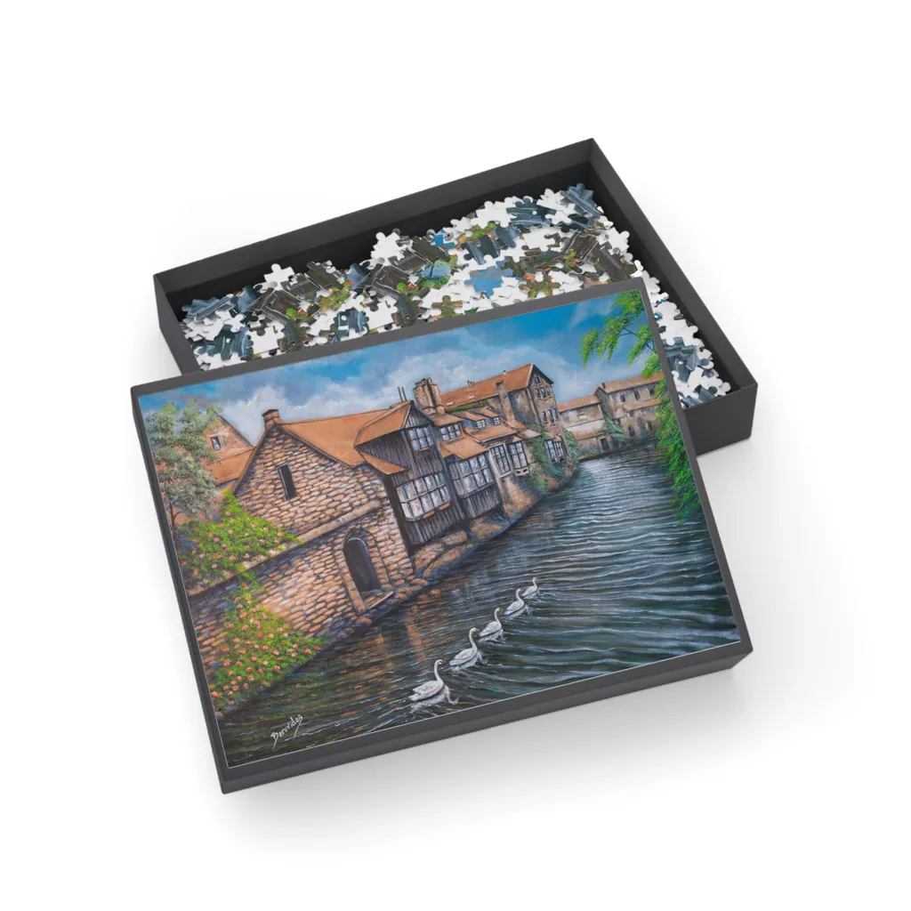 Rompecabezas - Canal de Brujas (500 piezas) - Imagen 2