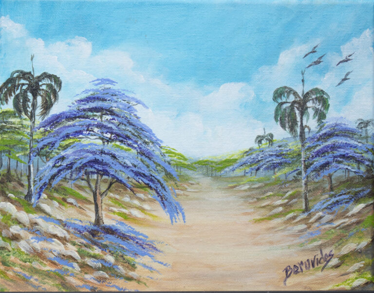 Flamboyanes azules